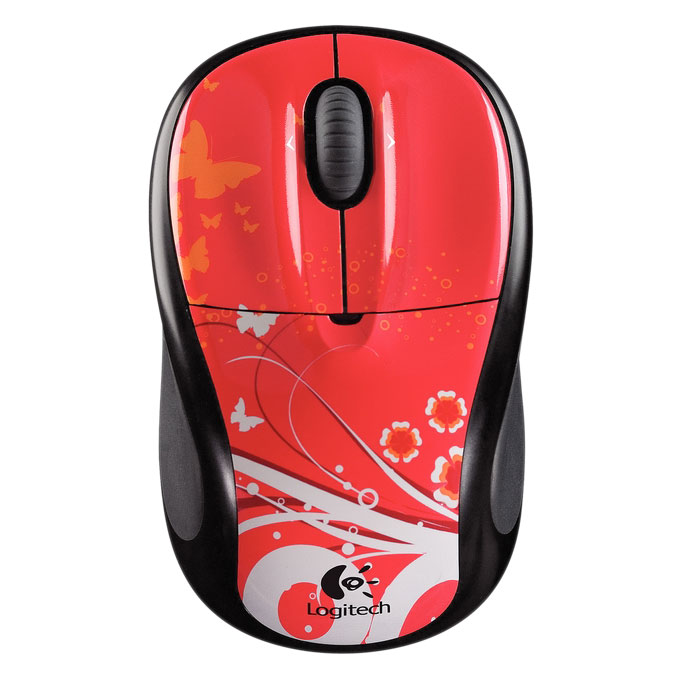 Logitech M305 Red Butterfly