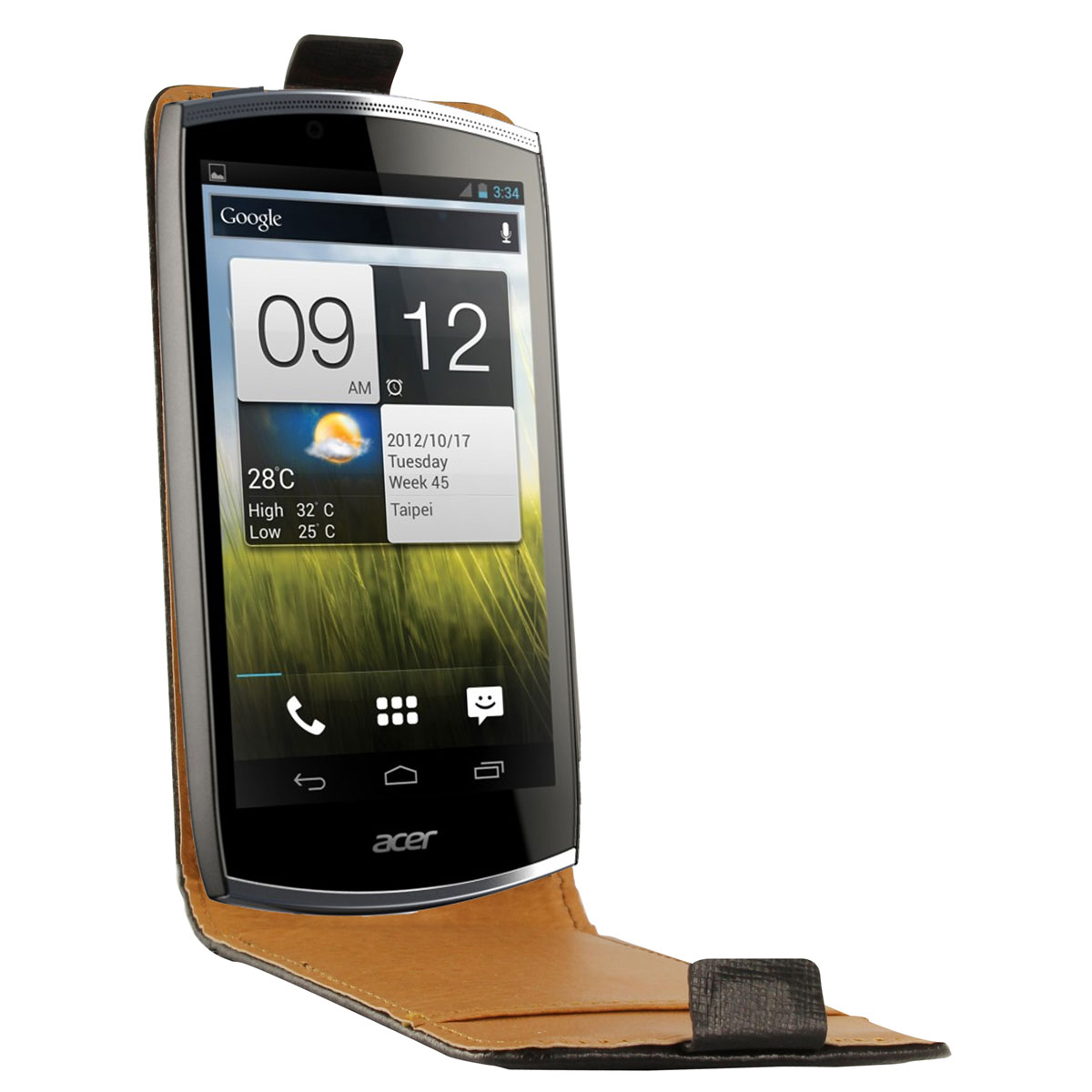 Swiss Charger Etui Cuir Flip