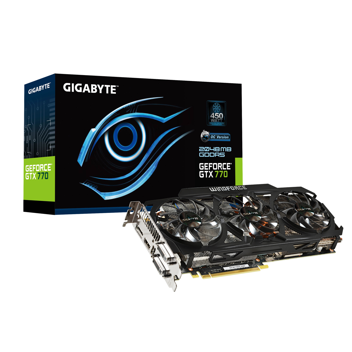 Gigabyte GV-N770OC-2GD - GeForce GTX 770 2 Go