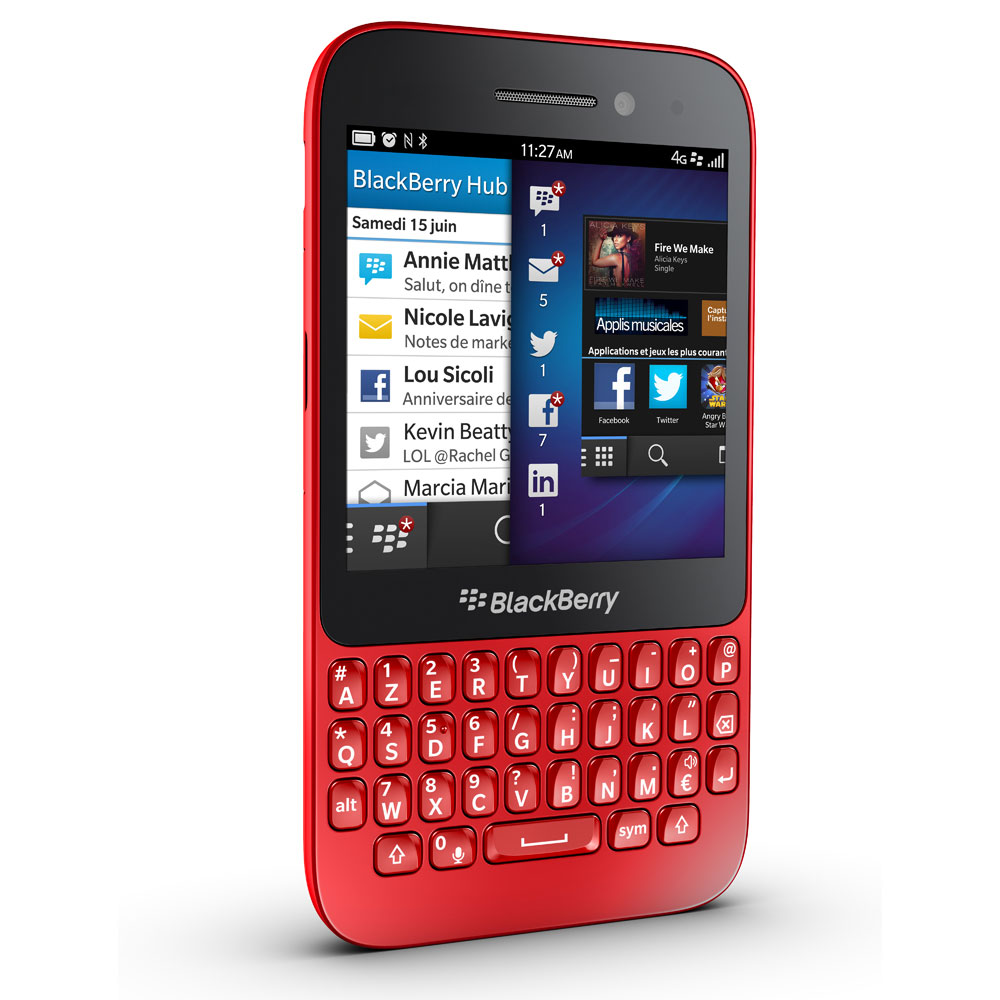 BlackBerry Q5 Red