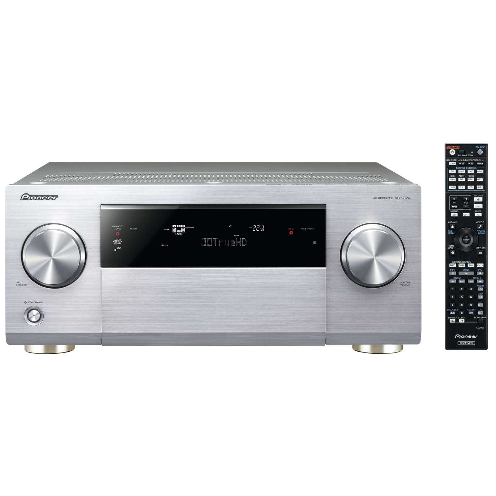 Pioneer SC-2024 Argent - Ampli-Tuner Home Cinéma